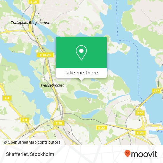 Skafferiet, Stora Skuggans väg 38 SE-115 42 Stockholm map