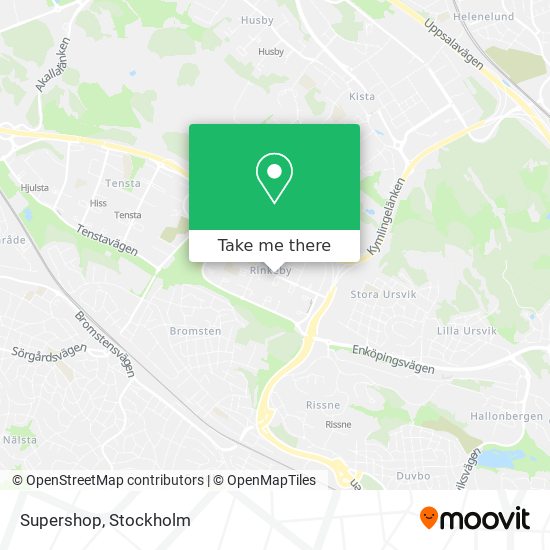 Supershop map