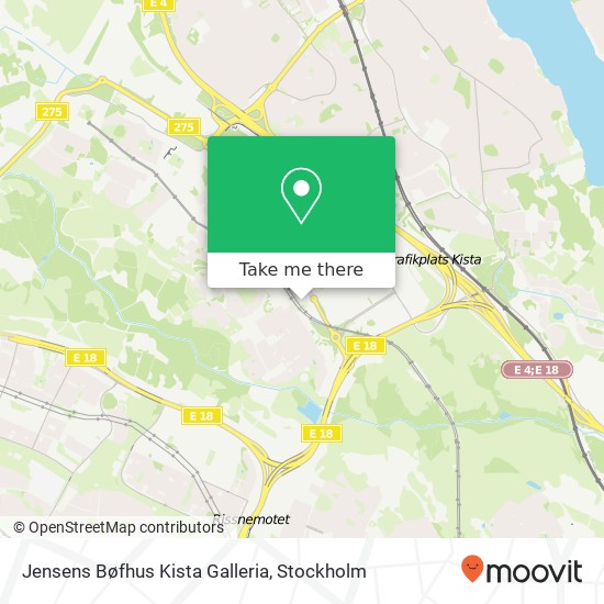 Jensens Bøfhus Kista Galleria, Danmarksgatan 14 SE-164 53 Stockholm map