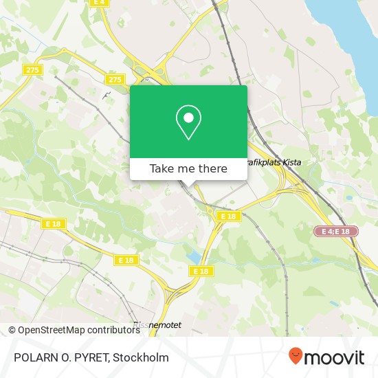 POLARN O. PYRET, Danmarksgatan 14 SE-164 53 Stockholm map