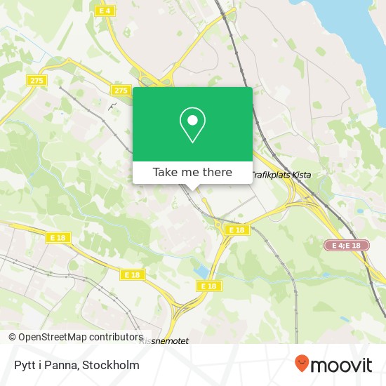 Pytt i Panna, Danmarksgatan SE-164 53 Stockholm map