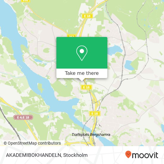 AKADEMIBOKHANDELN map