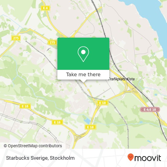 Starbucks Sverige, Hanstavägen SE-164 53 Stockholm map