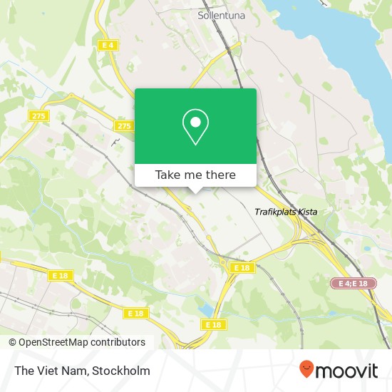 The Viet Nam, SE-164 55 Stockholm map