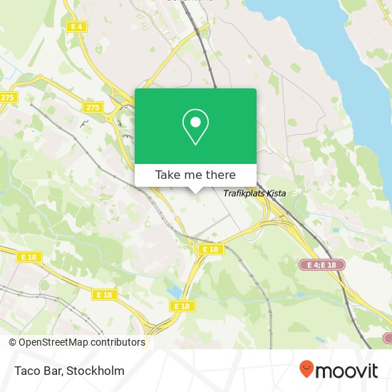 Taco Bar, Jan Stenbecks torg 15 SE-164 40 Stockholm map