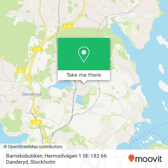 Barnskobutiken, Hermodvägen 1 SE-182 66 Danderyd map