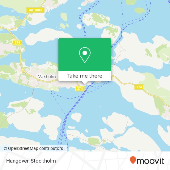 Hangover, Söderhamnen 6 SE-185 31 Vaxholm map