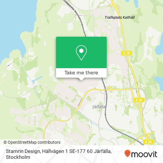 Stamrin Design, Hällvägen 1 SE-177 60 Järfälla map