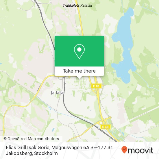 Elias Grill Isak Goria, Magnusvägen 6A SE-177 31 Jakobsberg map