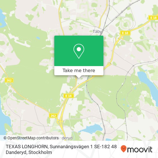 TEXAS LONGHORN, Sunnanängsvägen 1 SE-182 48 Danderyd map