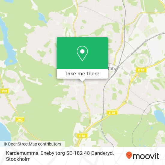 Kardemumma, Eneby torg SE-182 48 Danderyd map