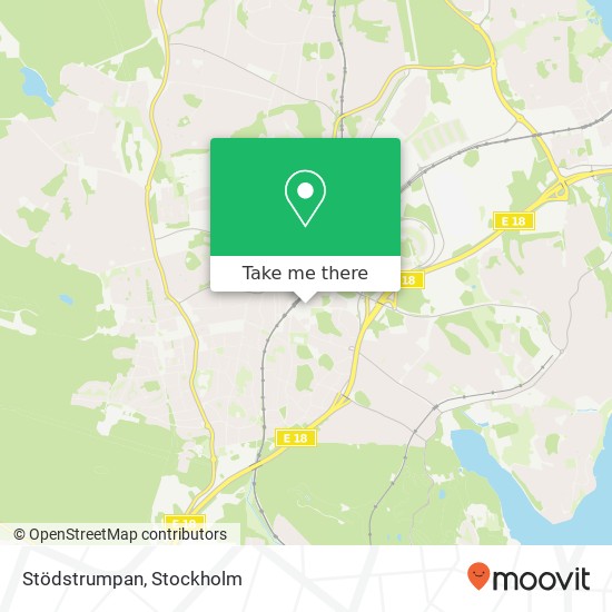 Stödstrumpan, Kanalvägen 17 SE-183 30 Täby map