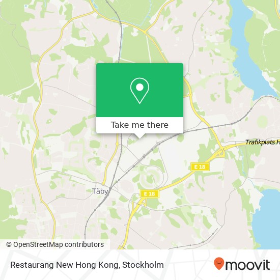 Restaurang New Hong Kong, Biblioteksgången 2 SE-183 70 Täby map