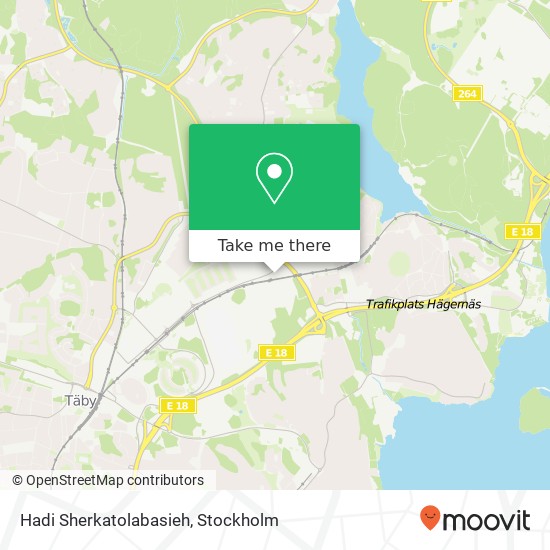 Hadi Sherkatolabasieh, Stora Marknadsvägen 2 SE-183 34 Täby map