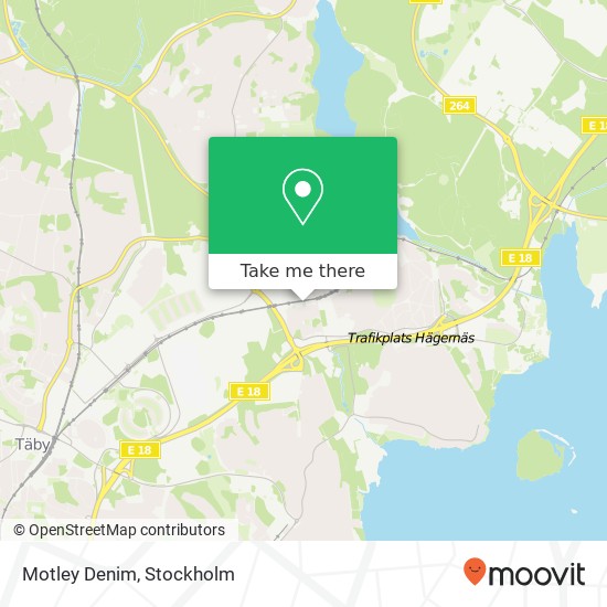 Motley Denim, Södervägen 30 SE-183 69 Täby map