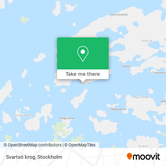 Svartsö krog map