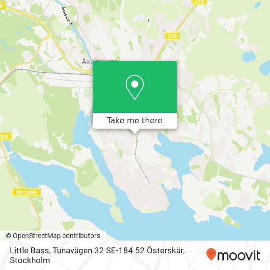 Little Bass, Tunavägen 32 SE-184 52 Österskär map