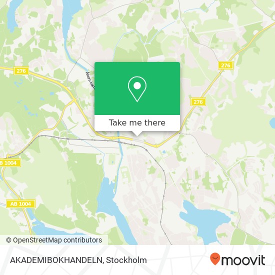 AKADEMIBOKHANDELN map