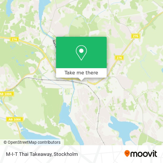 M-I-T Thai Takeaway map