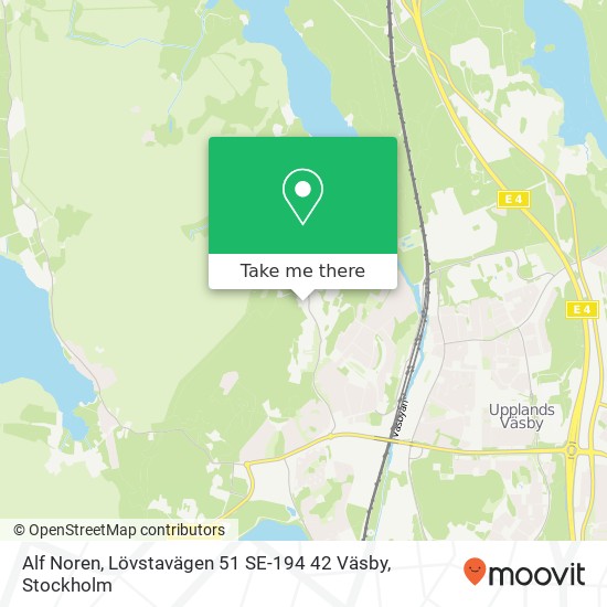 Alf Noren, Lövstavägen 51 SE-194 42 Väsby map