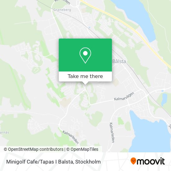 Minigolf Cafe/Tapas I Balsta map
