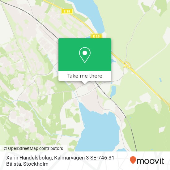 Xarin Handelsbolag, Kalmarvägen 3 SE-746 31 Bålsta map