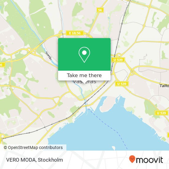 VERO MODA, Vasagatan 10 SE-722 15 Västerås map