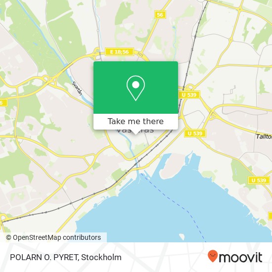 POLARN O. PYRET, Stora gatan 21 SE-722 12 Västerås map