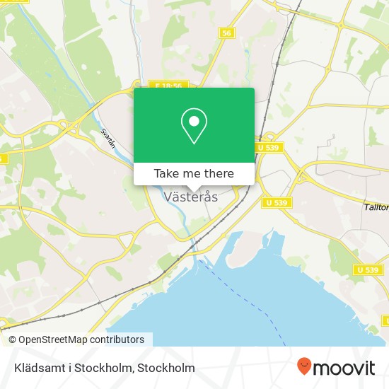 Klädsamt i Stockholm, Sturegatan 18 SE-722 13 Västerås map