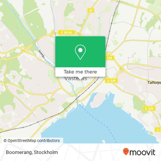 Boomerang, Stora gatan 5 SE-722 12 Västerås map