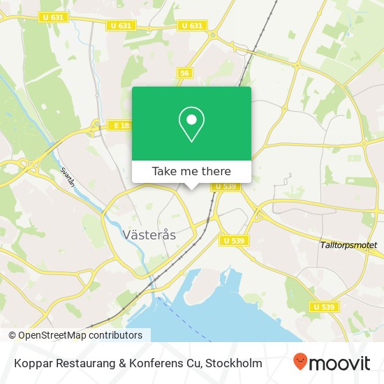 Koppar Restaurang & Konferens Cu, Kopparlundsvägen 2 SE-721 30 Västerås map