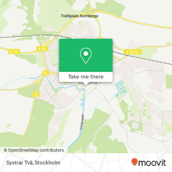 Systrar Två, Kungsgatan 32 SE-745 31 Enköping map