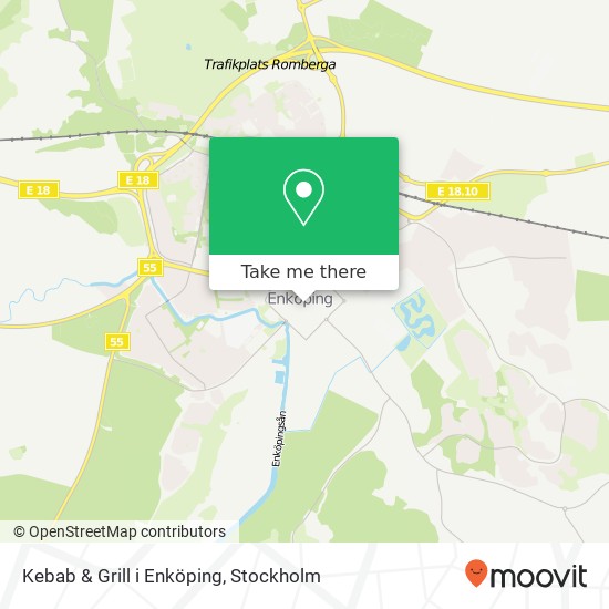 Kebab & Grill i Enköping, Kungsgatan SE-745 31 Enköping map