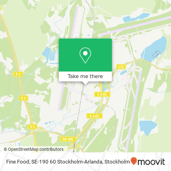 Fine Food, SE-190 60 Stockholm-Arlanda map