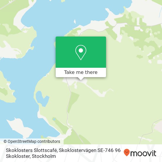 Skoklosters Slottscafé, Skoklostervägen SE-746 96 Skokloster map