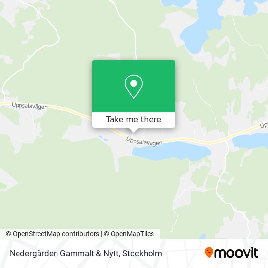 Nedergården Gammalt & Nytt map