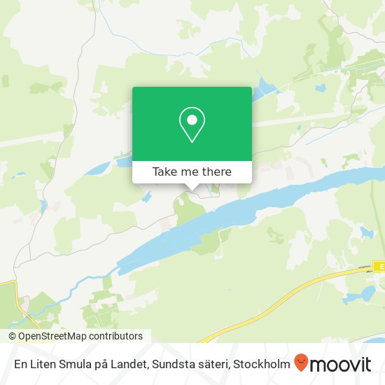 En Liten Smula på Landet, Sundsta säteri map