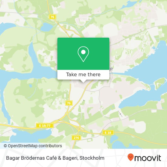 Bagar Brödernas Café & Bageri, Götgatan 11 SE-761 44 Norrtälje map