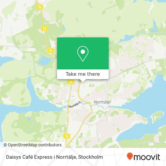 Daisys Café Express i Norrtälje, Knutby torg SE-761 50 Norrtälje map