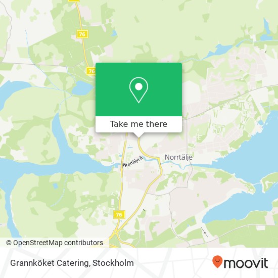 Grannköket Catering, Estunavägen 14 SE-761 50 Norrtälje map