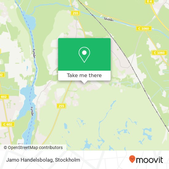 Jamo Handelsbolag, Gotlandsresan 111 SE-757 54 Uppsala map