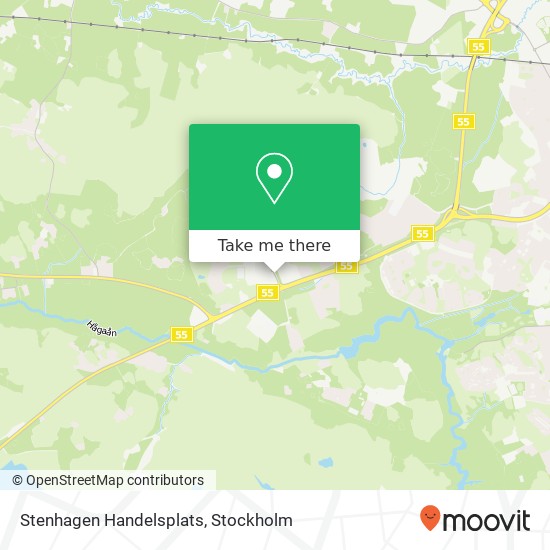 Stenhagen Handelsplats map