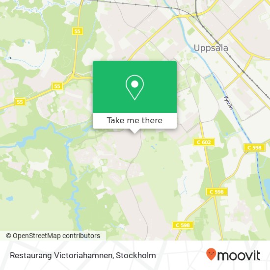 Restaurang Victoriahamnen, Karlsrogatan 91 SE-752 39 Uppsala map