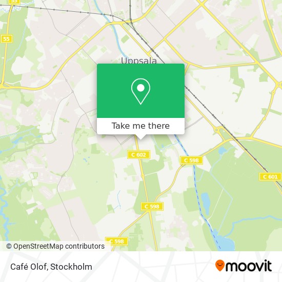 Café Olof map