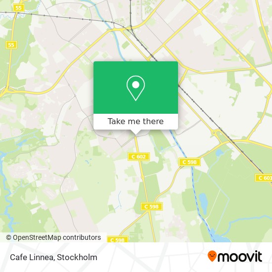 Cafe Linnea map