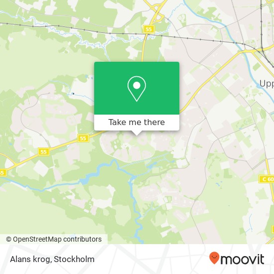 Alans krog, Sernanders väg 9 SE-752 62 Uppsala map