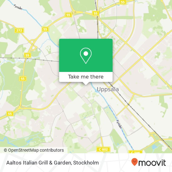 Aaltos Italian Grill & Garden, Sysslomansgatan 14 SE-753 11 Uppsala map