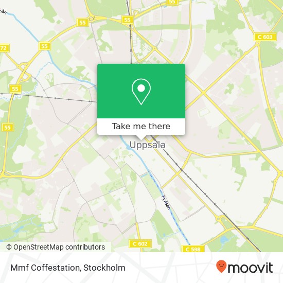 Mmf Coffestation, Dragarbrunnsgatan 36 SE-753 20 Uppsala map