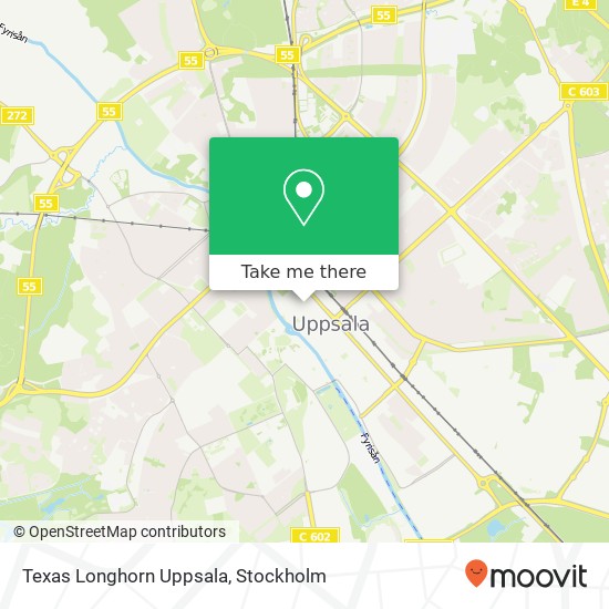 Texas Longhorn Uppsala, Dragarbrunnsgatan 19 SE-753 20 Uppsala map