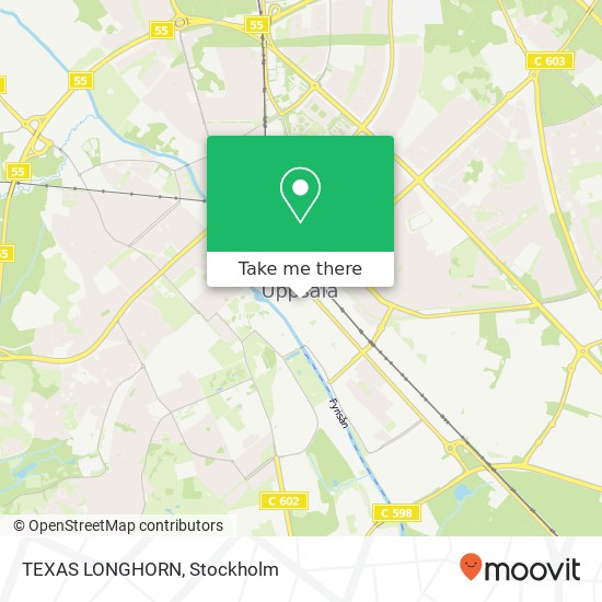 TEXAS LONGHORN, Dragarbrunnsgatan 43 SE-753 20 Uppsala map